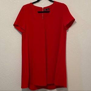 Zara red mini dress